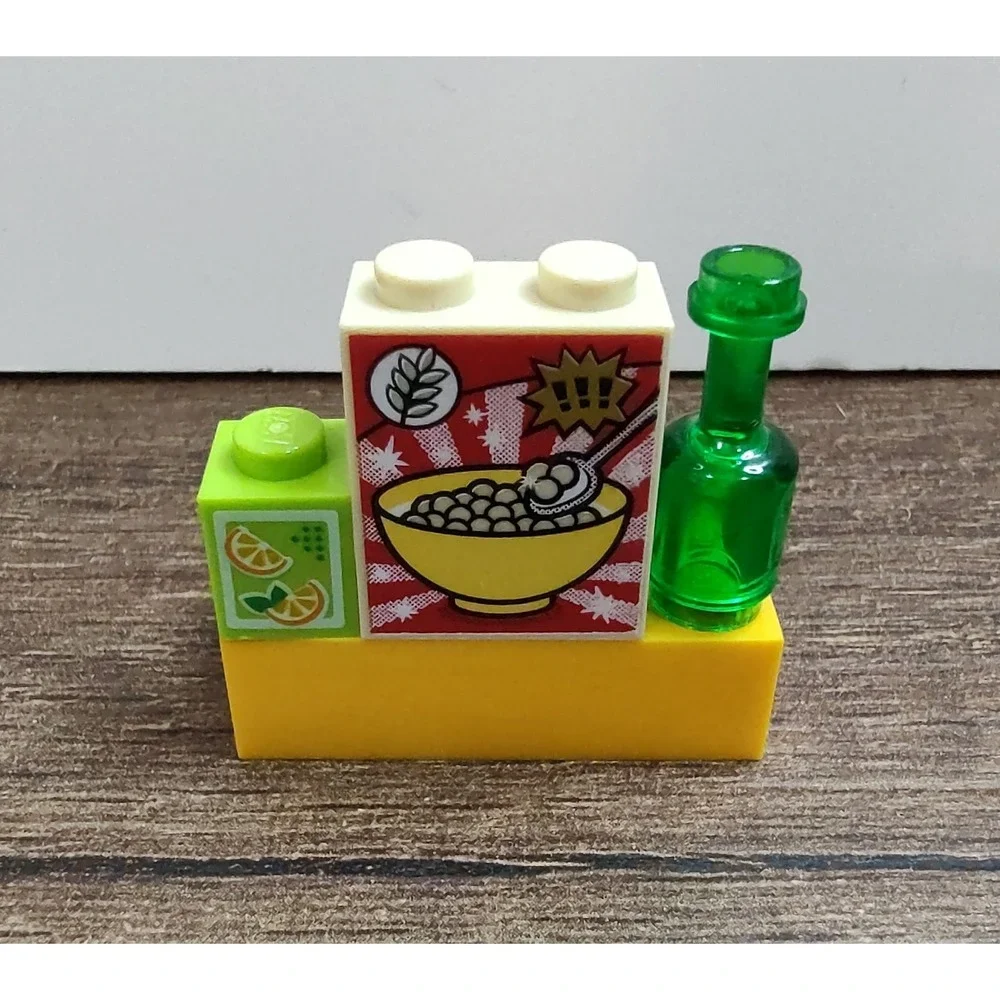 Lego Junior 10684 Supermarket Window Food Display Grocery Store Cereal Bottle